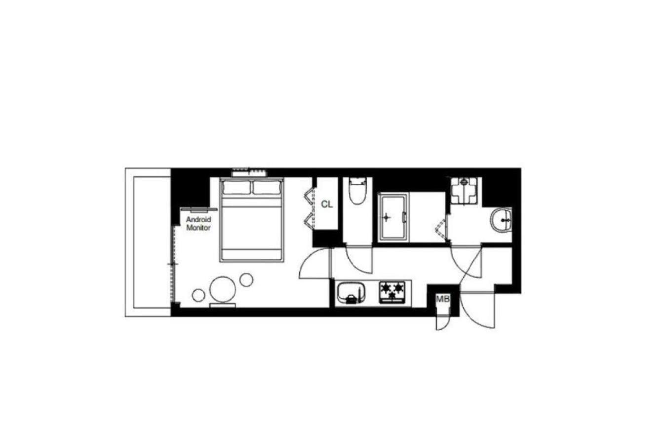 Grandia Shinsaibashi Apartment Osaka Ruang foto